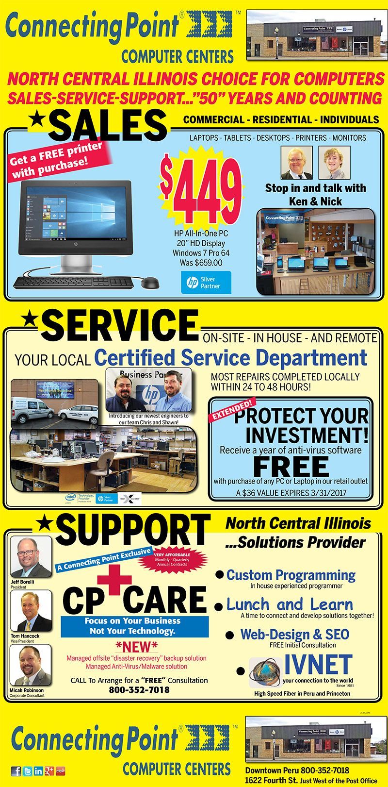 Local computer sales, service and support 2-23-17