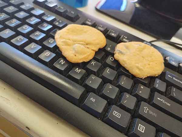 cookies keyboard