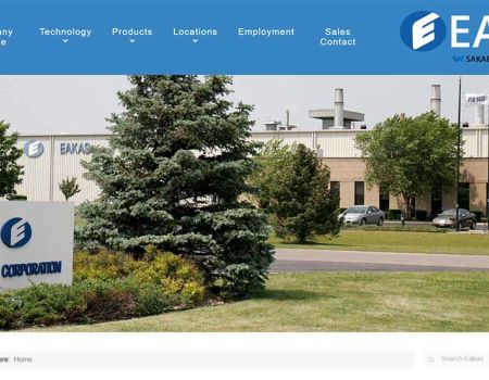 Eakas Corporation Peru, IL Website Design