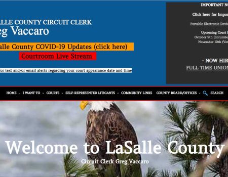 LaSalle County Circuit Clerk Government Website Design