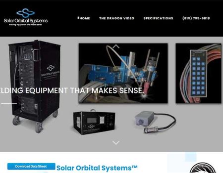 Solar Orbital Systems Website Design, Marseilles, IL