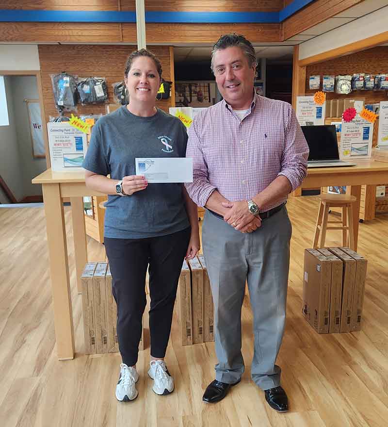 July 2024 Jean Day Donation to the Aiden Lamps Foundation