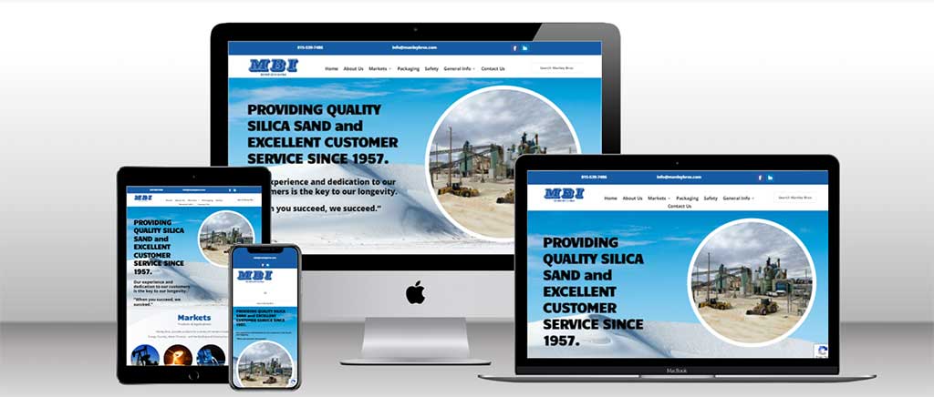 manley bros custom website design 2023