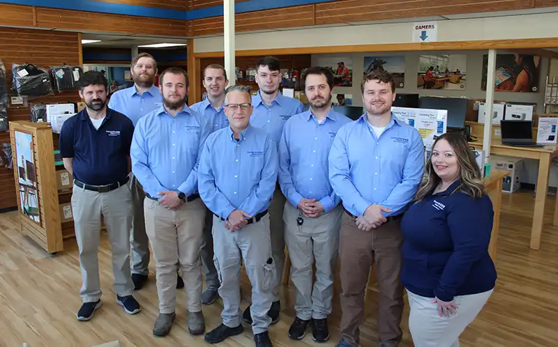 Connecting Point Computer Centers services department team