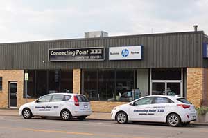 Connecting Point Computer Center has partnered with a recycling company which allows us to accept IT equipment from you to recycle FREE OF CHARGE!