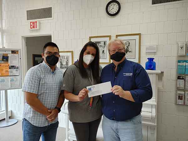 August 2021 Freedom House Jean Day Donation from CPCC