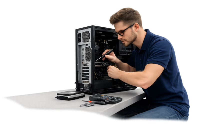 Hardware maintenance options (HMO) hero graphic