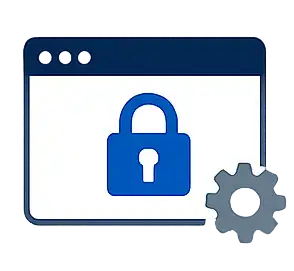 Secure your website today icon